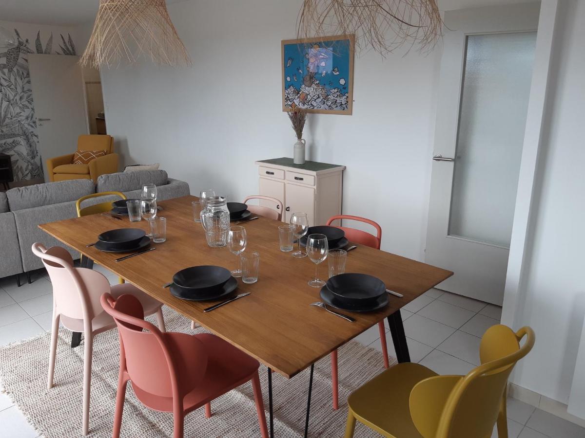 Appart Pour 8 Au Coeur De Noirmoutier - Terrasse Dış mekan fotoğraf