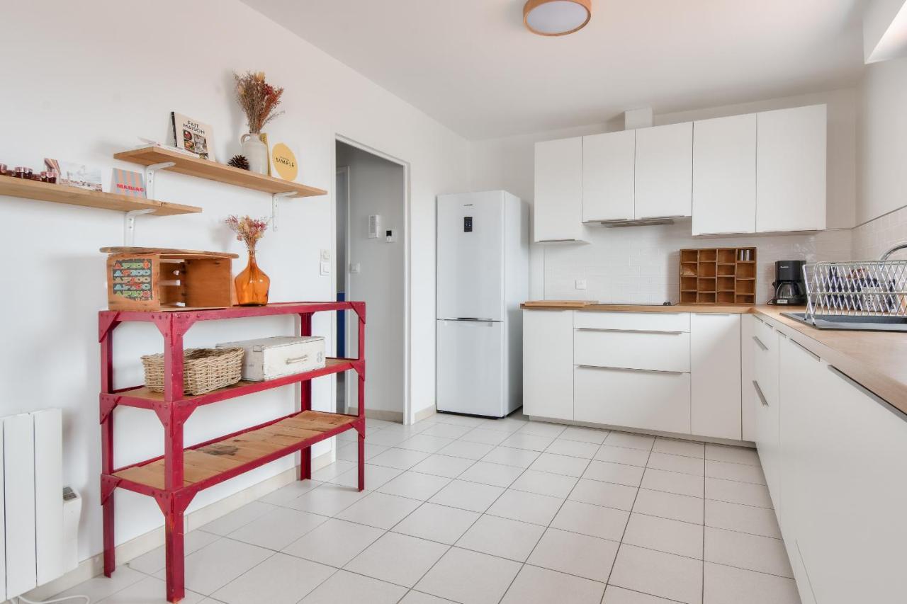 Appart Pour 8 Au Coeur De Noirmoutier - Terrasse Dış mekan fotoğraf
