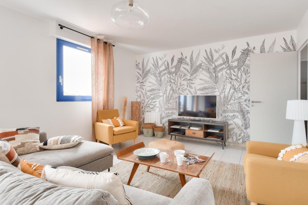 Appart Pour 8 Au Coeur De Noirmoutier - Terrasse Dış mekan fotoğraf